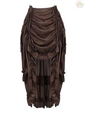 Steampunk Pirate Skirt Full High Rise Cosplay Renaissance Costume